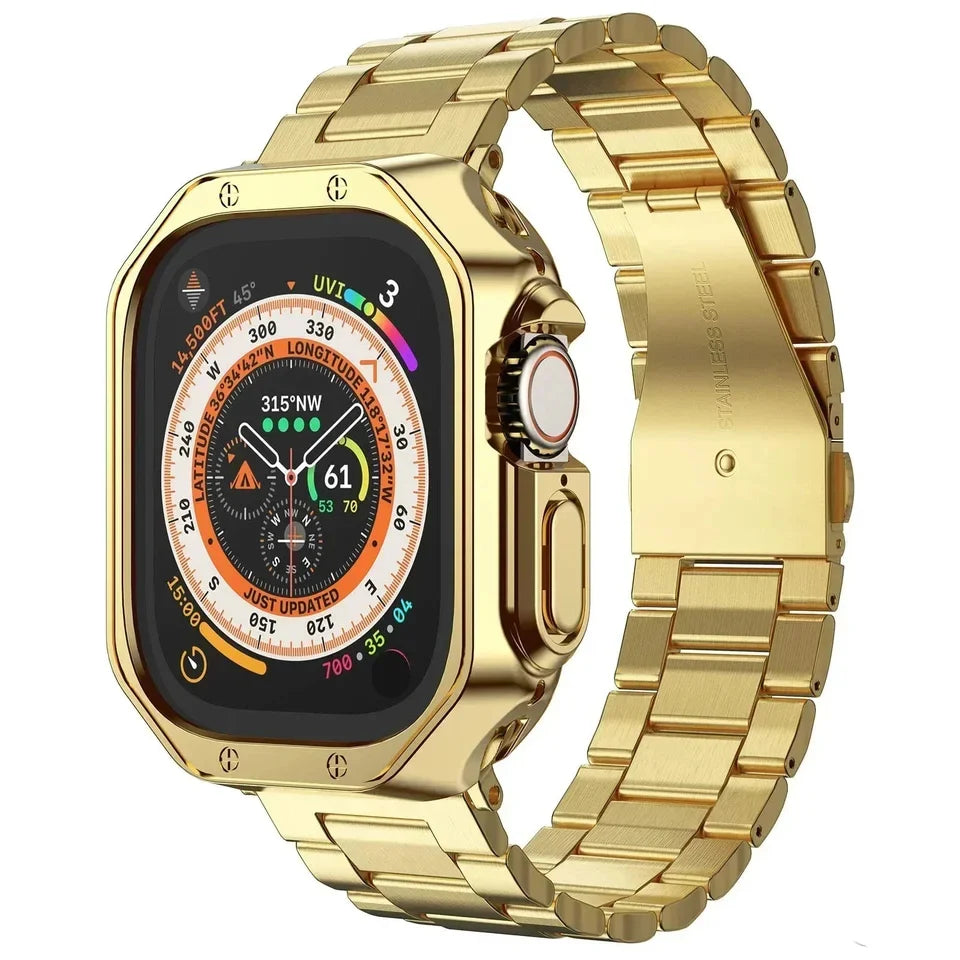 Gold Ultra Smart Watch Lot Imported