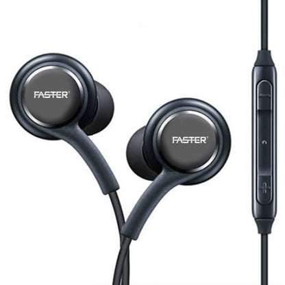 Faster F5 Widely Compatible Comfort Fit In-Ear Earphones With Clear Sound