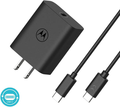 Motorola TurboPower 30W PD Charger with Made in vietnam Original PD Cable