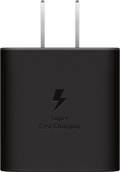 SAMSUNG 45W Wall Charger Power Adapter with Cable Included, Super Fast Charging for Galaxy Phones, Tablets and USB Type C Devices