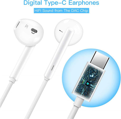 USA lot imported WIthout Packing Earphones with Microphone & Volume Control HiFi Stereo