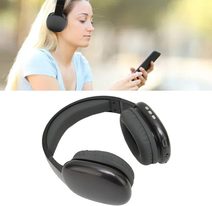 Wireless Over Head Bluetooth Headphones, Bluetooth Headset Multifunction Heavy Bass HiFi Stereo Noise Reduction Wireless Wired Gaming Headphones