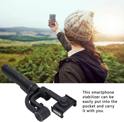 Gimbal Stabilizer for Smartphone, S5B 3 Axis Handheld Foldable Tripod,