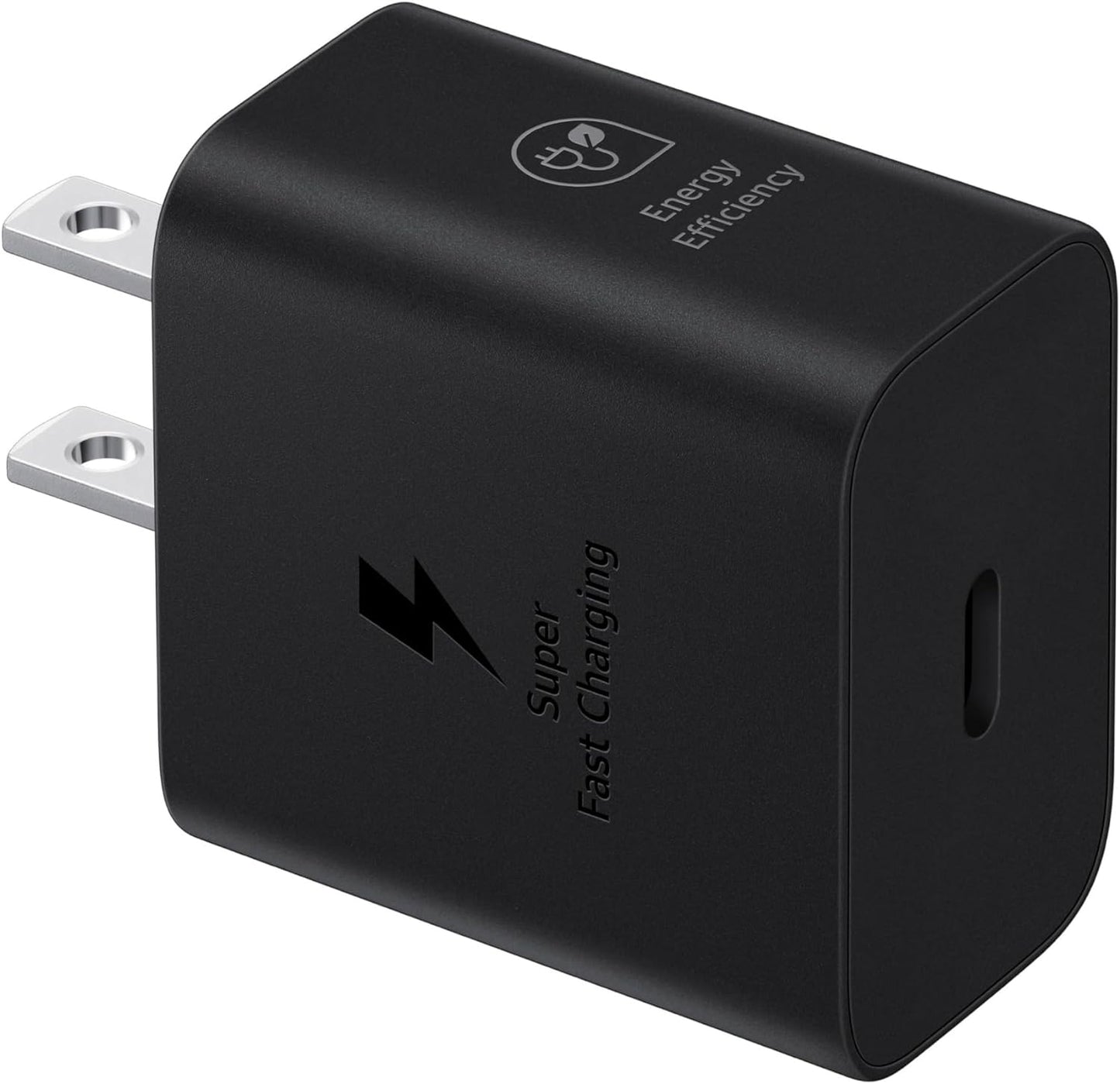 SAMSUNG 25W Wall Charger Power Adapter, C to C Cable Included, Super Fast Charging, Compact Design