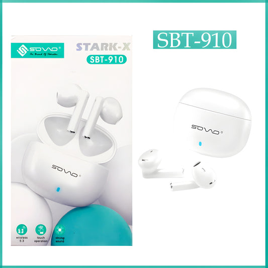 SOVO SBT-910 Stark-X Wireless 5.3 Strong Sound AirPods