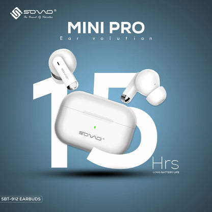 SOVO Mini Pro SBT-912 Airpods 1 Year Company Warranty