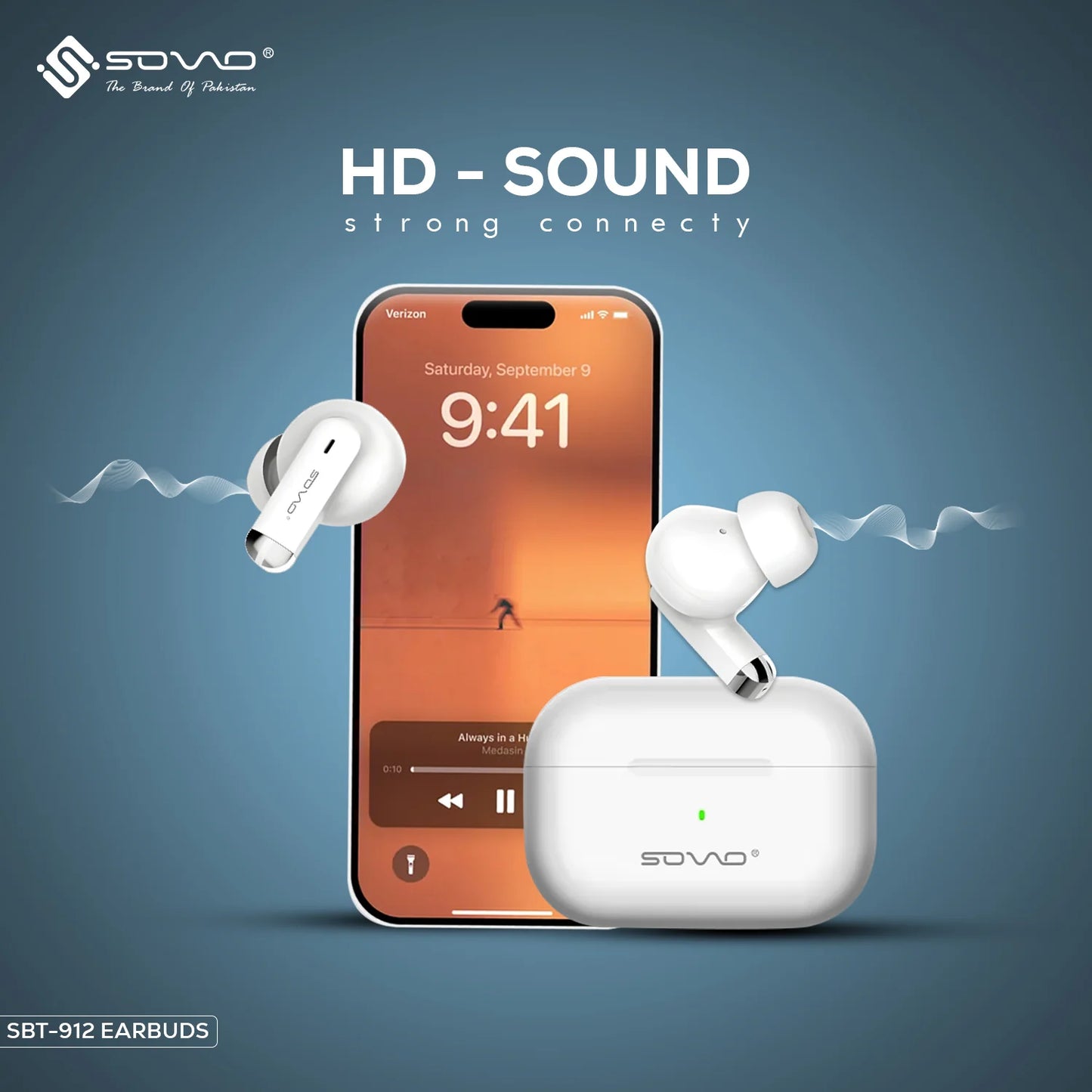 SOVO Mini Pro SBT-912 Airpods 1 Year Company Warranty