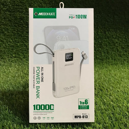 UK Lot Imported 100W Modem Cat 10.000 mAh Power bank