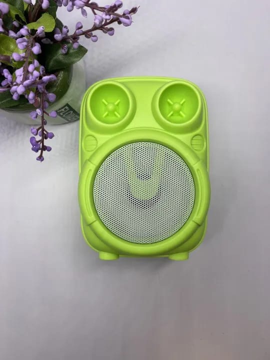 3 inches, full power, full sound!!! Bluetooth speaker, LED lights, good sound, heavy bass, complete functions