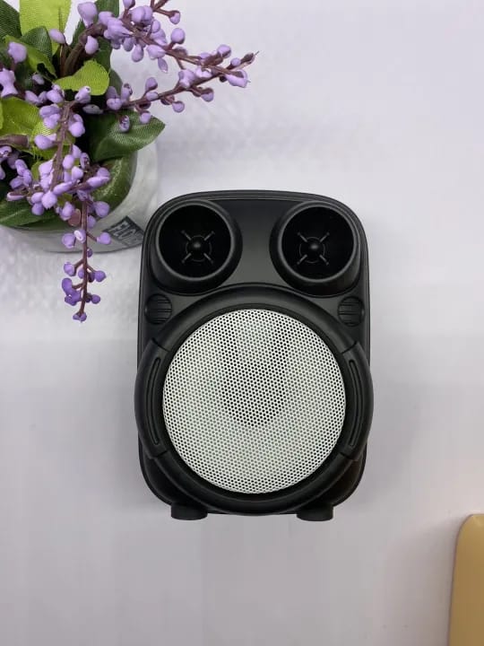 3 inches, full power, full sound!!! Bluetooth speaker, LED lights, good sound, heavy bass, complete functions