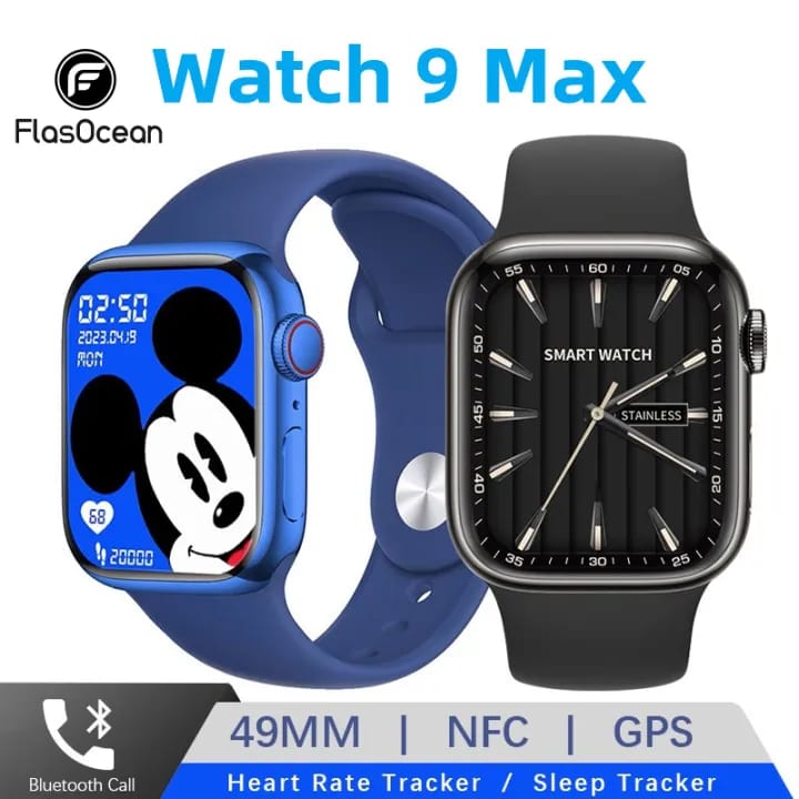 Watch 9 Max Series 9 Smart watch AMOLED  Display