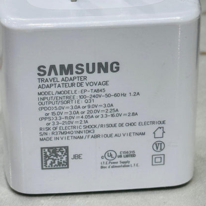 Made in Vietnam 45W PD Super Fast Samsung Charger Lot imported 100% Original With Free Vietnam made PD Cable