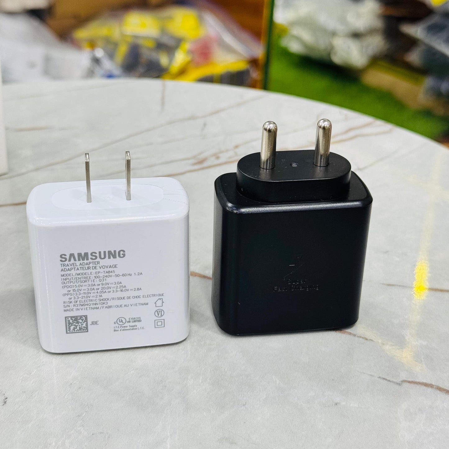 Made in Vietnam 45W PD Super Fast Samsung Charger Lot imported 100% Original With Free Vietnam made PD Cable