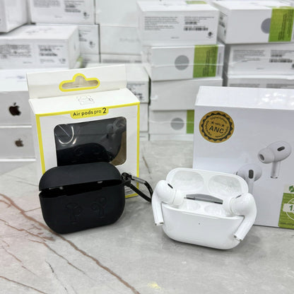 Made in Japan Airpods Pro (2nd generation) with MagSafe Charging Case (USB‑C) With Active ANC and Free Silicon Case