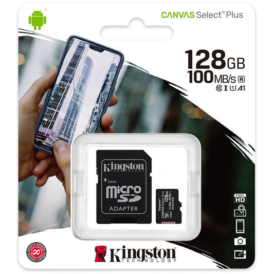 Kingston Canvas Select MicroSDHC Memory Card SDCS2