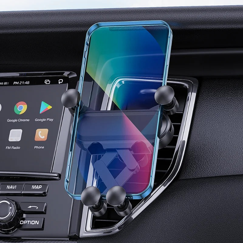 Gravity Car Holder For Phone Air Vent Clip Mount Mobile Stand