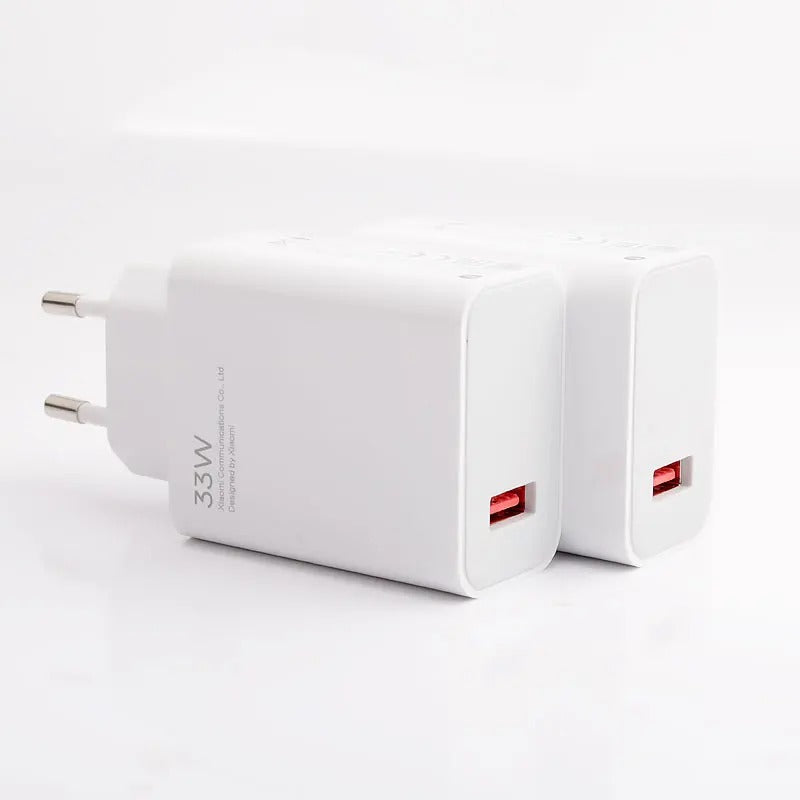 Original Xiaomi Charger 33W Fast Turbo Charger