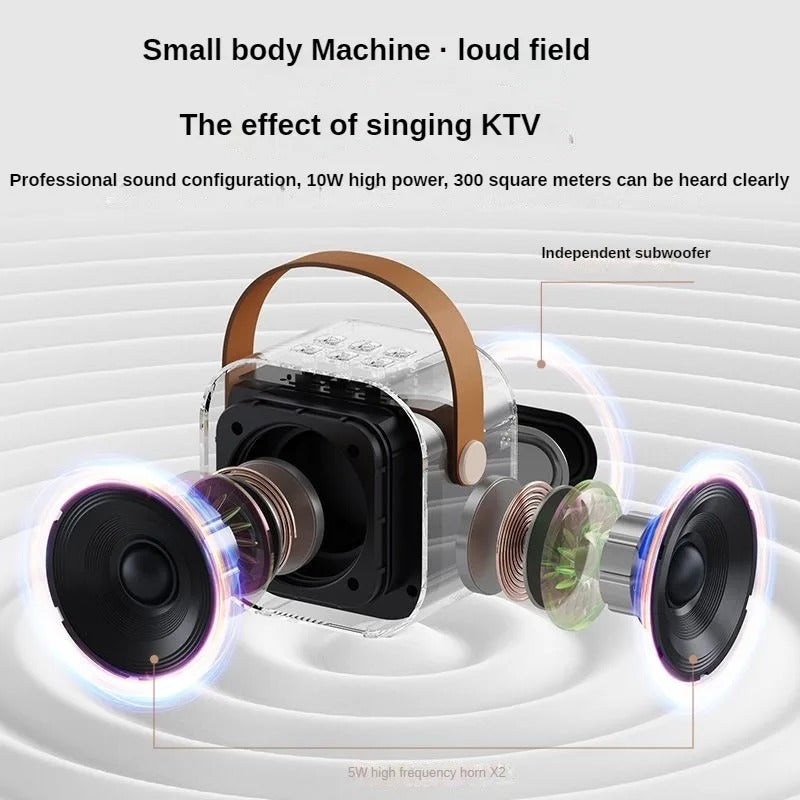 K12 microphone audio all-in-one microphone national K song family KTV wireless bluetooth speaker