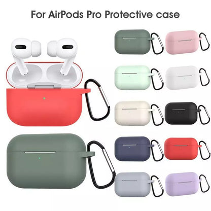 High Quality Colourful Anti-fall Silicone Protective Case For Apple Air pods Pro